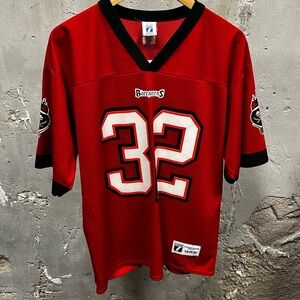 Tampa Bay Buccaneers Errict Rhett 1995 Vintage #32 Football Jersey Logo 7 Medium